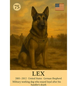 Lex: A hűség, aminek még a golyók sem állták útját / Híres kutyák 11. rész