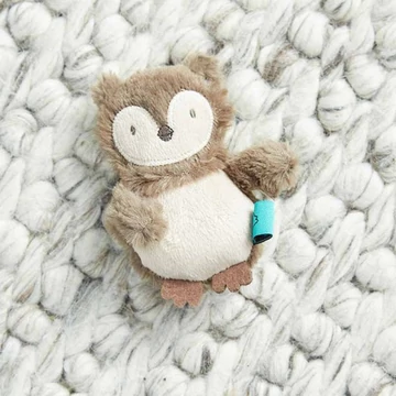 oon macskamentával töltött plüss bagoly macskajáték