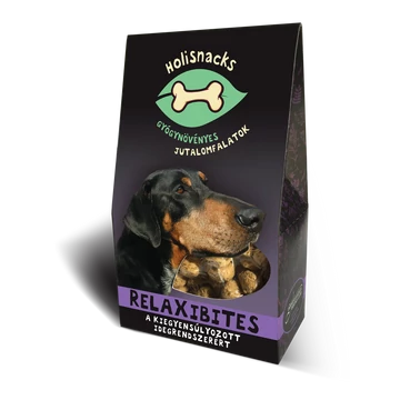 Holisnacks RELAXIBITES jutalomfalat stresszoldásra