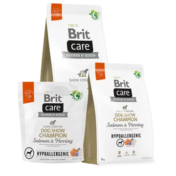 Brit Care Dog Show Champion Salmon&amp;Hering Hipoallergén kutyatáp