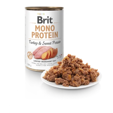 Brit Mono Protein – Pulyka &amp; Édesburgonya 400g