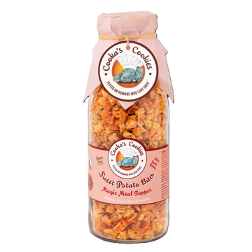 Cooka’s Édesburgonya Falatok – Természetesen ropogós finomság Kutyáknak 250g