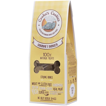 Cooka's Cookies Gourmet Burger disznós jutalomfalat