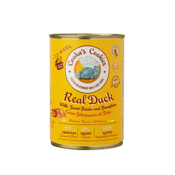 Cooka’s Real Duck – Kacsás nedvestáp – 400g