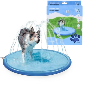 CoolPets Splash Sprinkler Pool Spriccelő Kutyamedence