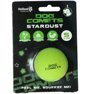 Dog Comets Stardust green labda