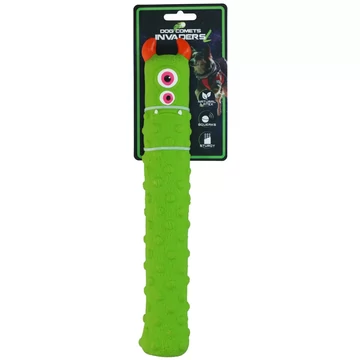 Dog Comets Invaders latex sípoló kutyajáték – zöld L