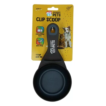 Excellent Pets mérőkanál csipeszes zárral – 1 cup / 236 ml