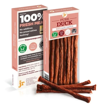 Jr Pet Products 100% Kacsahús Stick Jutalomfalat 50g