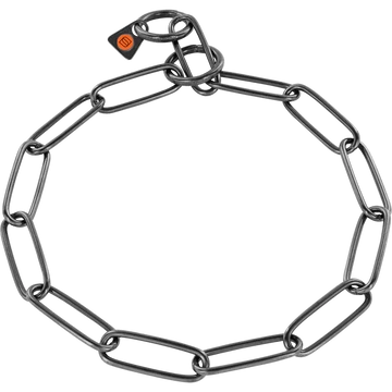 Sprenger fekete rozsdamentes hosszúszemű nyakörv