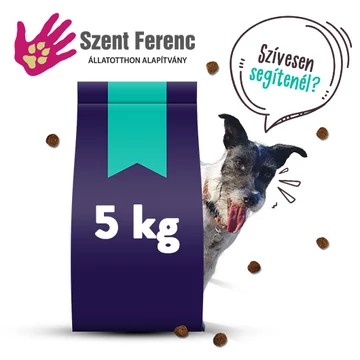 Adomány a Szent Ferenc Állatotthonnak - 5 kg eledel