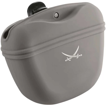 Hunter Snackbag Sansibar Morsum S Silicone grey/tan