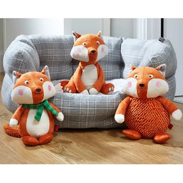 Zoon Plüss sípoló róka figura kutya játék