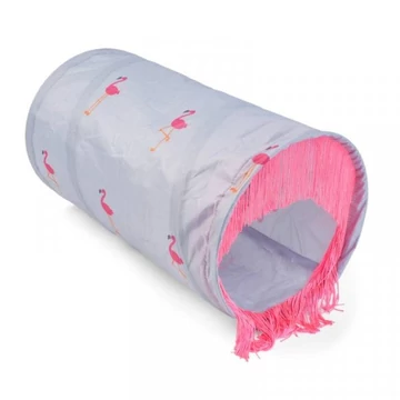Zoon Flamingo textil macskajáték alagút 45 cm