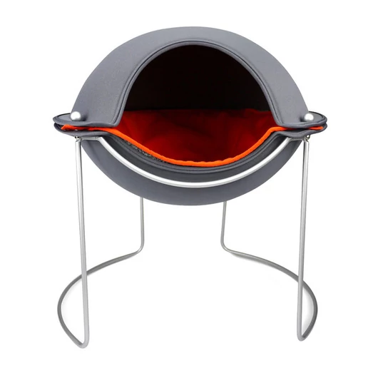 Hepper Pod macskafekhely szürke/narancs