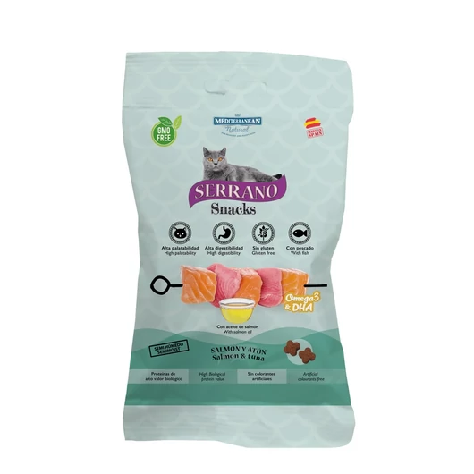 Mediterranean Serrano Skin and Coat jutalomfalat macskáknak