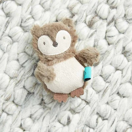 oon macskamentával töltött plüss bagoly macskajáték