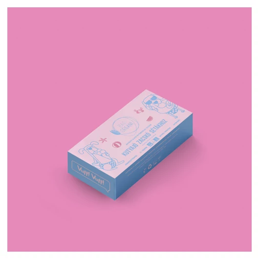 BagOrgani Növényi Alapú Lebomló Kaki Zsacsi Bubble Gum