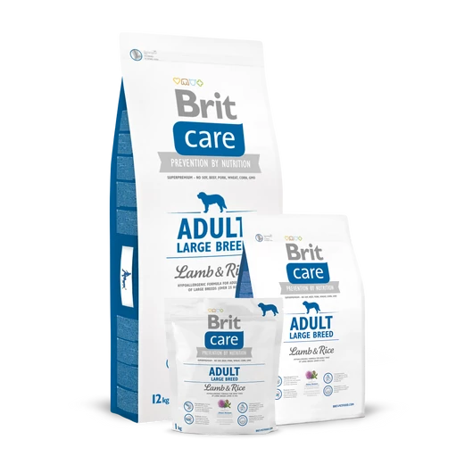 Brit Care Adult Large Breed Lamb hipoallergén kutyatáp nagytestű kutyáknak