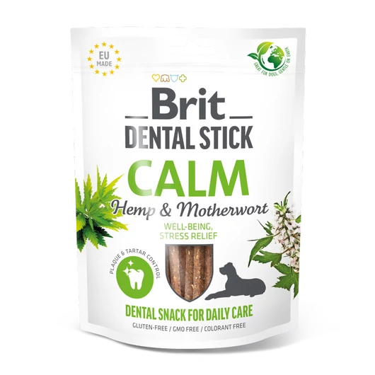 Brit Dental Stick Calm Növényi Stresszoldó Fogtisztító Rúd