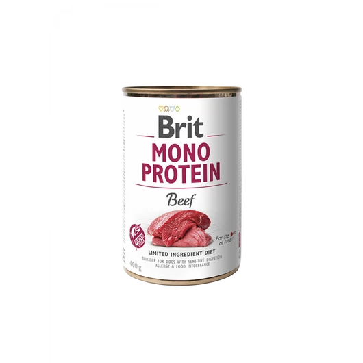 Brit Mono Protein Hipoallergén Gluténmentes Nedves Eledel Marha