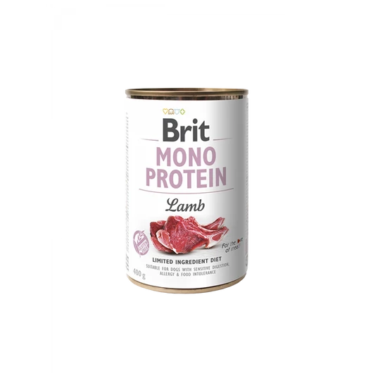 Brit Mono Protein Hipoallergén Gluténmentes Nedves Eledel Bárány