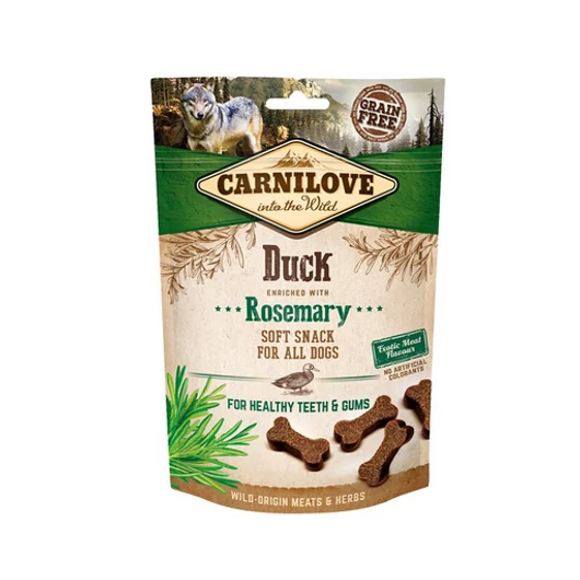 Carnilove Dog Semi Moist Snack Duck with rosemary - Kacsa Rozmaringgal
