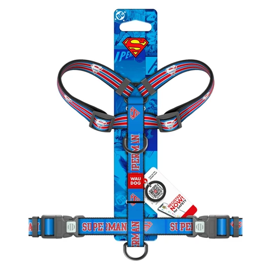 WAUDOG Nylon H-hám – Superman Retro design
