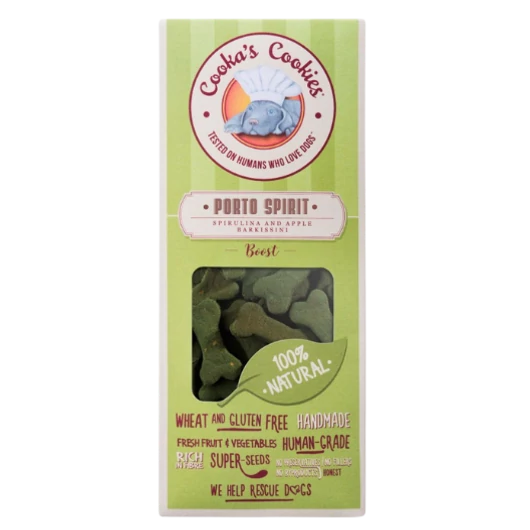 Cooka's Porto Spirit Spirulina és Aalma Vvegán Jutalomfalat