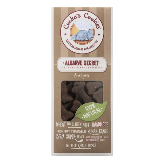 Cooka's Barkissini Algarve Secret szentjánoskenyér és kókusz vegán jutalomfalat