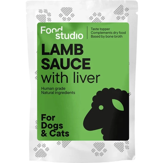 Food Studio Ír BIO Bárány Szósz Báránymájjal és Sütőtökkel