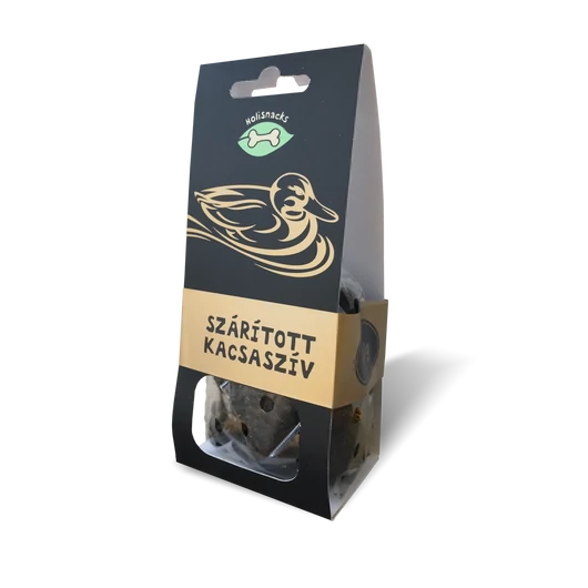 Holisnacks Szárított kacsaszív