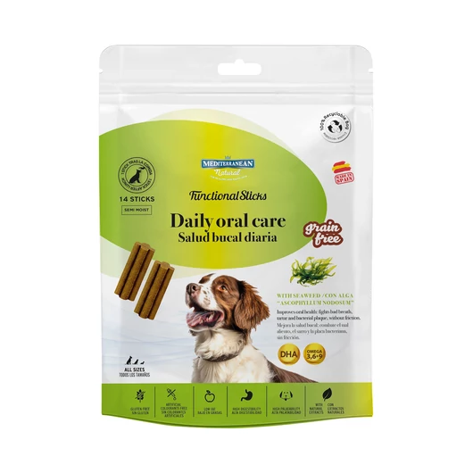 Mediterranean Oral Care Gluténmentes Funkcionális Jutalomfalat - Mindennapos Szájhigiénia Támogatására 