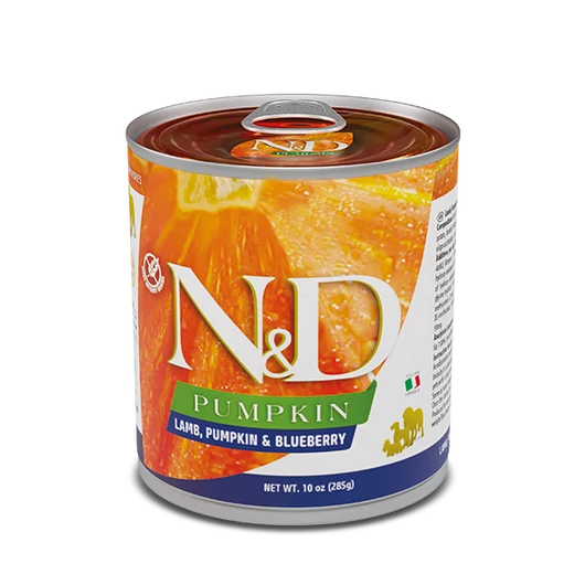 N&amp;D Dog bárány és áfonya sütőtökkel nedves kutyatáp