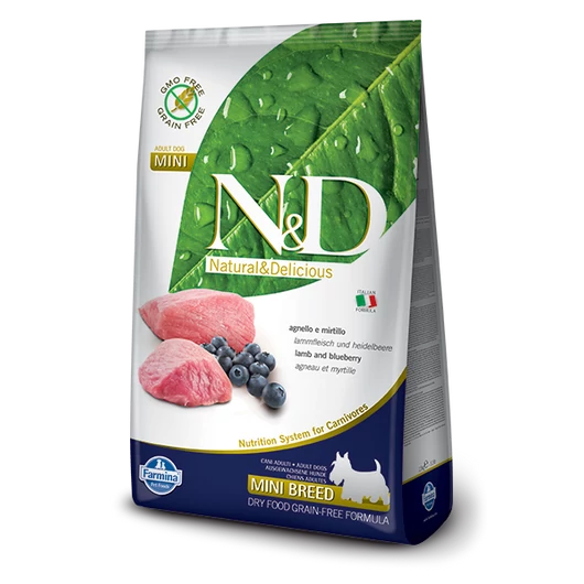 N&amp;D Prime Dog bárány és áfonya adult mini kutyatáp