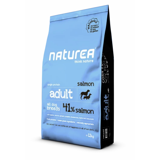 Naturea Naturals Lazacos Kutyatáp - Kóstolócsomag