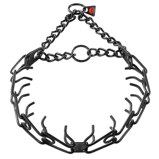 Sprenger Ultra Plus rozsdamentes fekete nyakörv