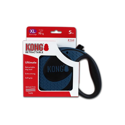 Kong Ultimate visszahúzódó póráz kék