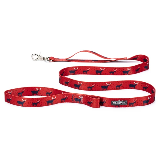 West Paw Holiday Leash ELK