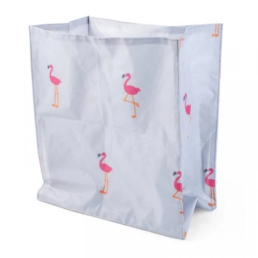 Zoon Flamingo textil macskajáték zacskó 30 x 34 cm