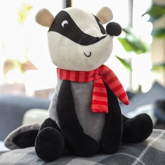 Zoon Plüss extra puha sípoló kutyajáték - Ülő borz