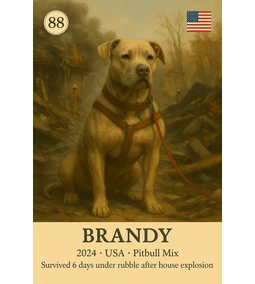 Híres kutyák 3. rész – Brandy – A túlélés négylábú csodája