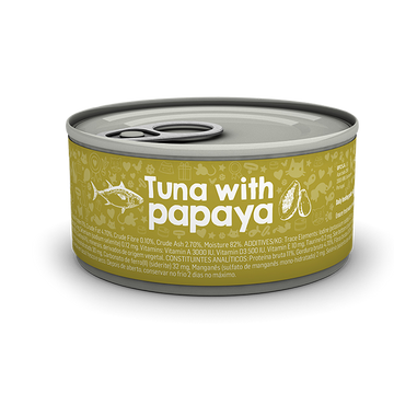 Naturea Tuna &amp; Papaya Nedvestáp macskáknak 85g