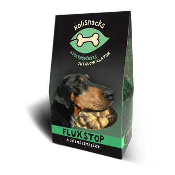 Holisnacks Fluxstop jutalomfalat a jó emésztésért 100g