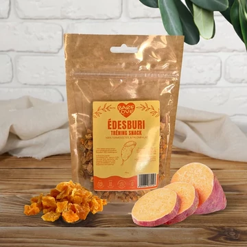 BARF LOVE Édesburgonya Tréning Jutalomfalat Kutyáknak 100 g
