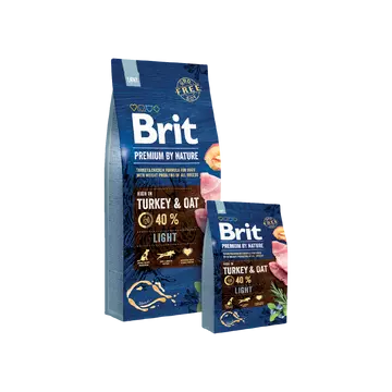 Brit Premium by Nature Light kutyatáp 15 kg