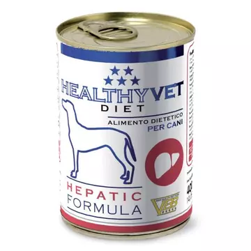 Healthy Vet Diet Hepatic Nedvestáp Felnőtt kutyáknak - Máj Támogatására 400g