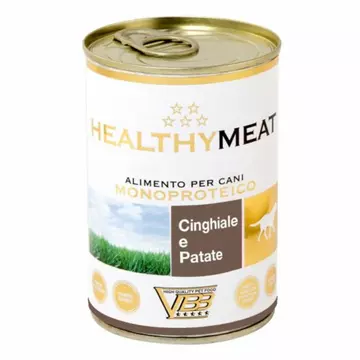 Healthy Meat 94% Vaddisznó Monoproteines Paté Burgonyával Felnőtt kutyáknak 400g