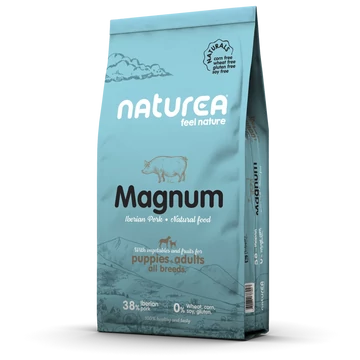 Naturea Naturals Magnum Ibériai Sertés Hipoallergén Száraztáp Nagytestű Kutyáknak - Kóstolócsomag 100g
