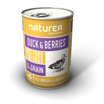 Naturea Duck &amp; Berries Nedvestáp 400g